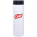 16 Oz. White Montara Stainless Steel Tumbler